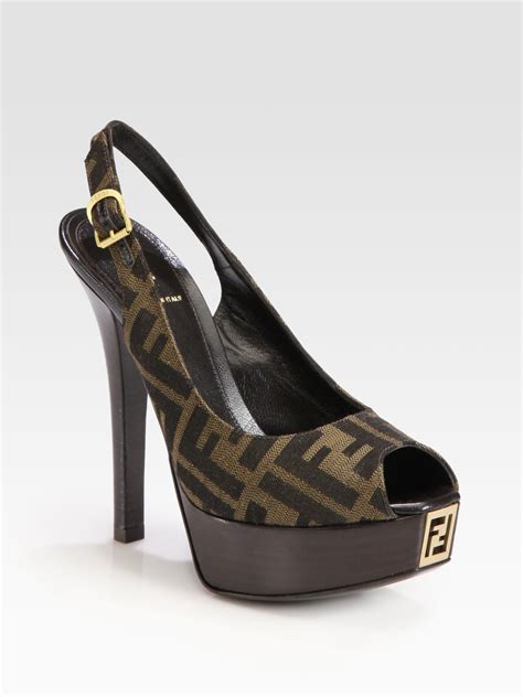 fendi platform pumps|Fendi pumps for women.